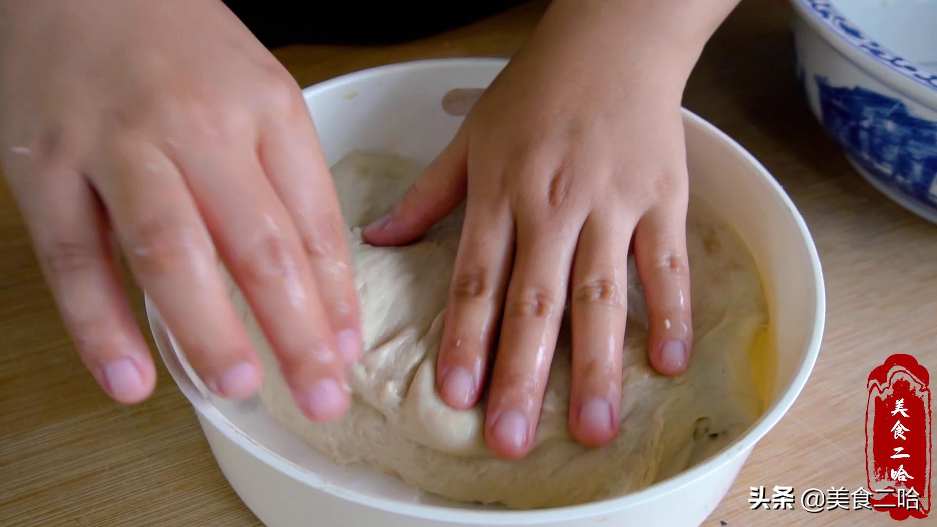 自制松软面筋块，不费力洗面，200克面筋粉能做1锅，全家都吃不了