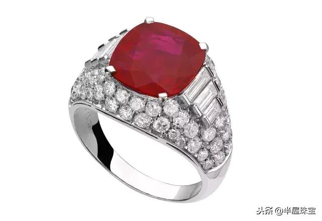 红宝石戒指款式图片,红宝石戒指颜色最好的品牌