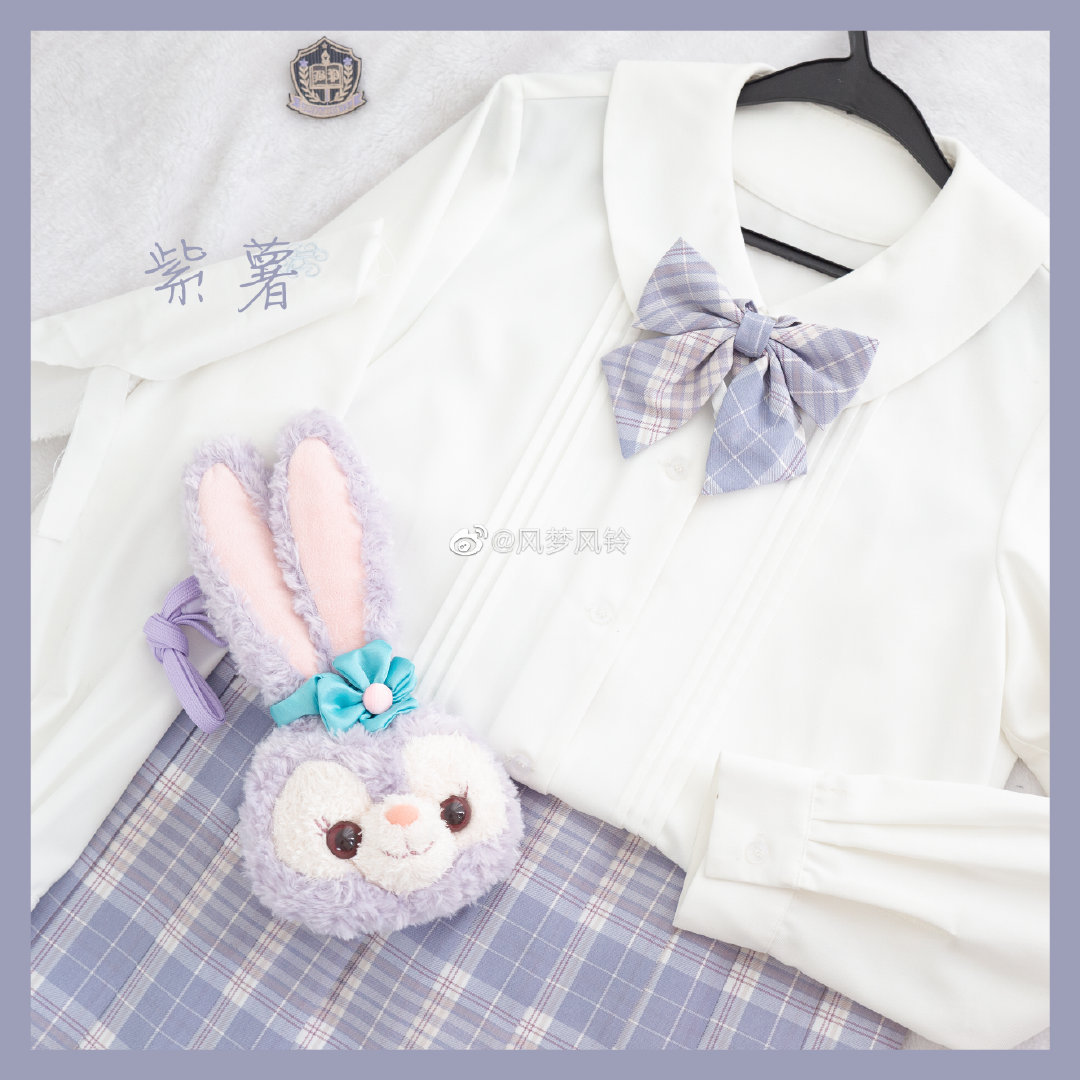 星黛露配紫色jk怎么穿可爱,星黛露新春衣服2019