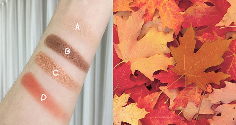 爱丽小屋四色眼影4号色画法教程,爱丽小屋四色眼影铁锈红教程