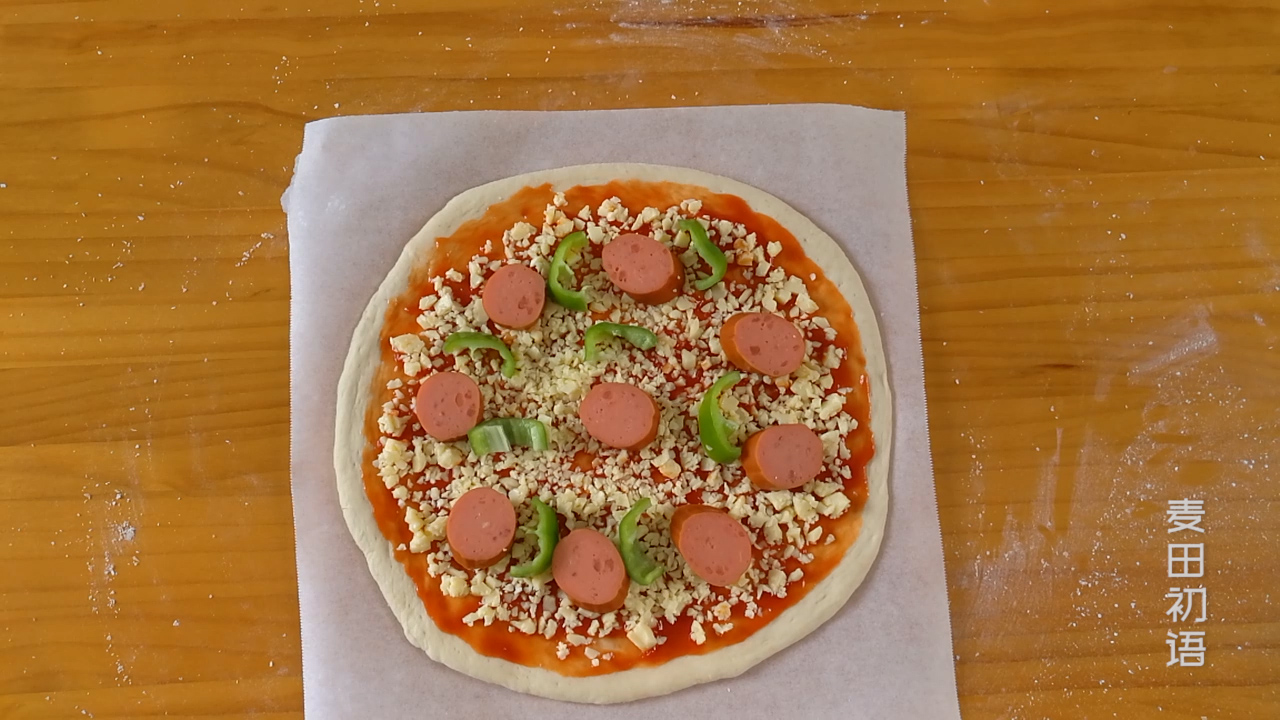 简单易学的披萨饼胚教程,意式超薄披萨饼胚家庭做法