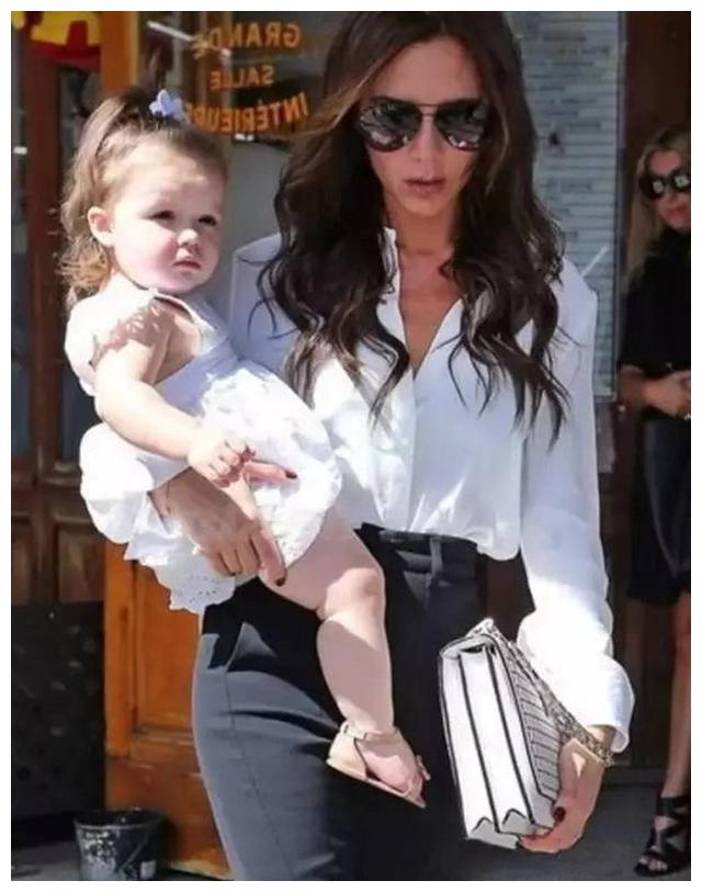 七公主出门不用走路,七公主贝克汉姆