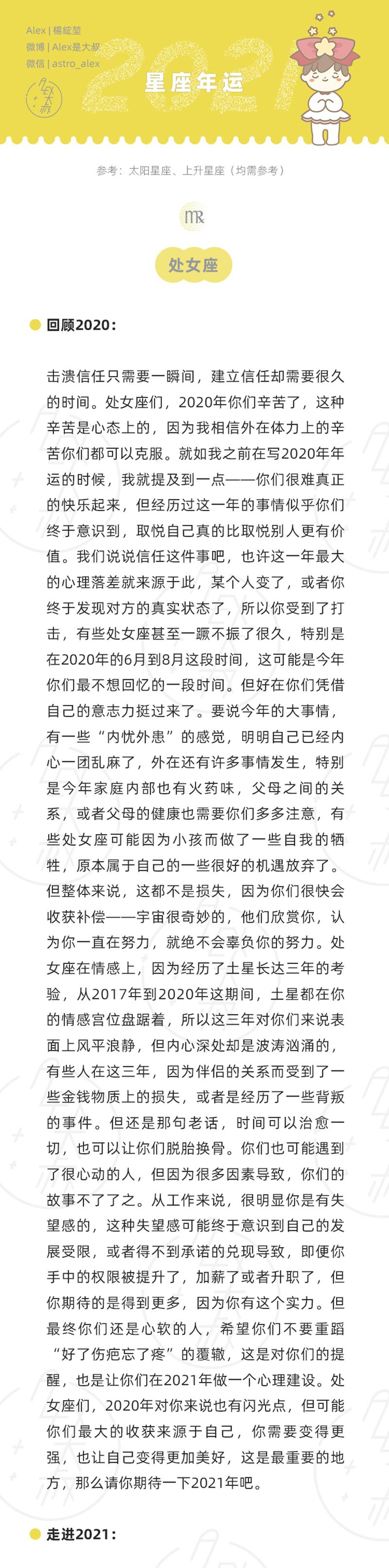 2021年的12星座运势排行榜,alex2024年12星座年度运势详解