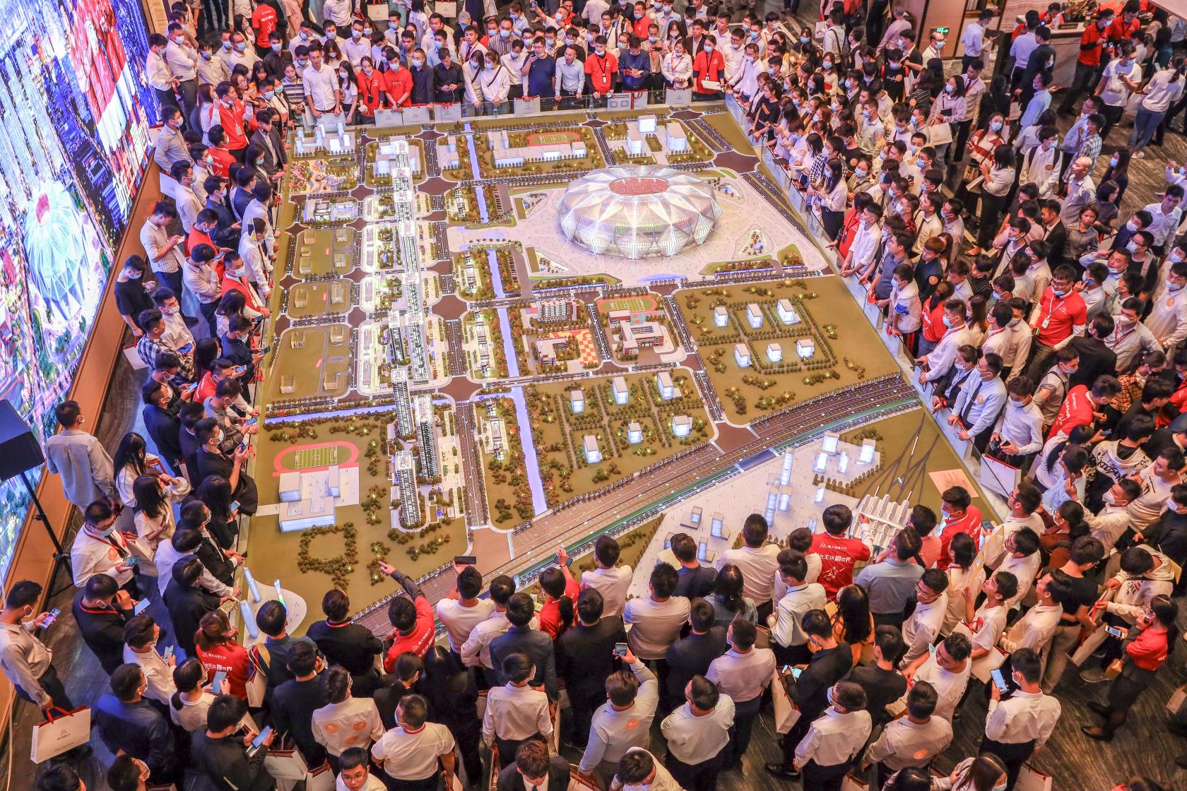 广州恒大足球场最新进展,广州恒大高楼事件