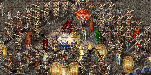 热血传奇为什么会从辉煌走向落寞,盛大热血传奇对战