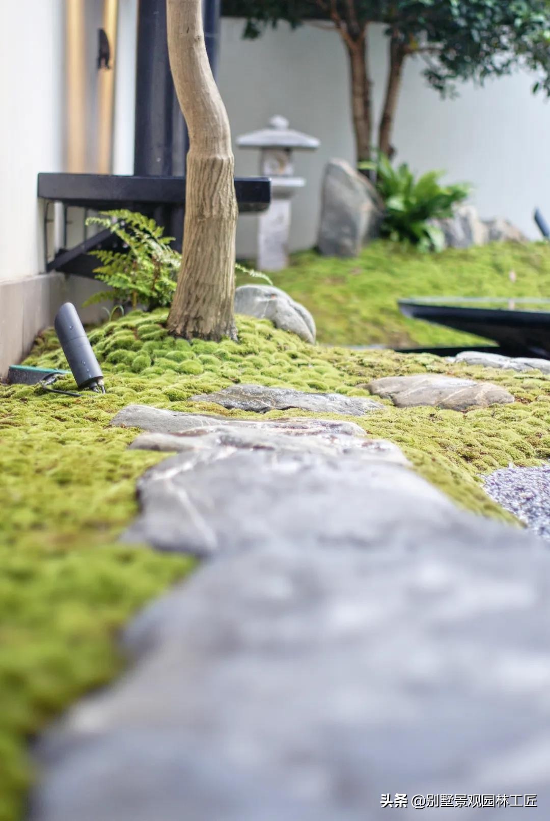 松江区禅意日式庭院设计,日式禅意园林小景观