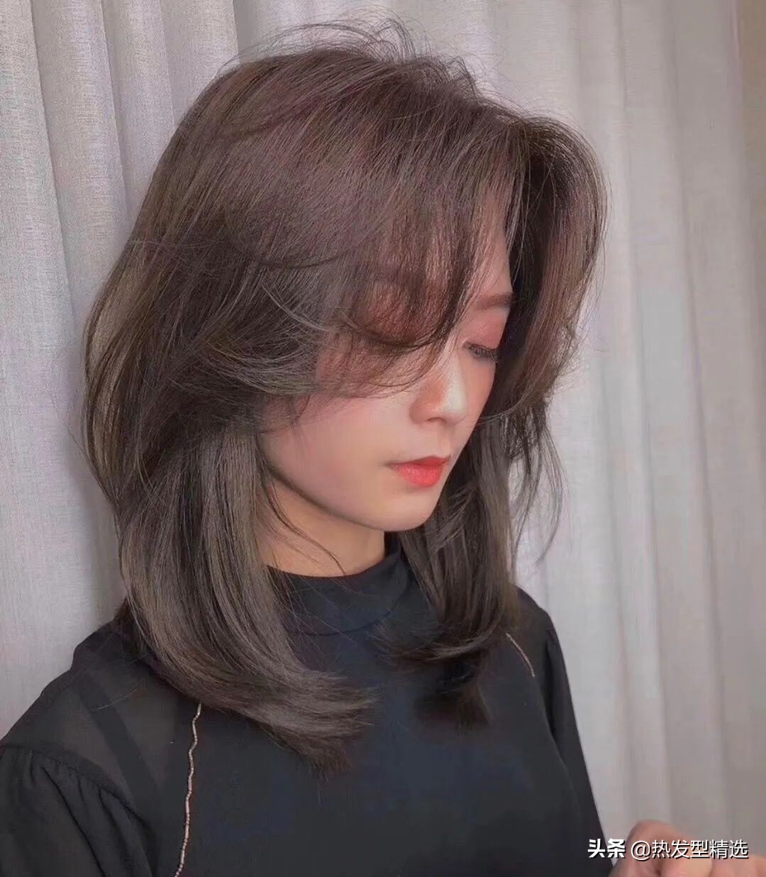 女士中发精剪,2019碎剪中发