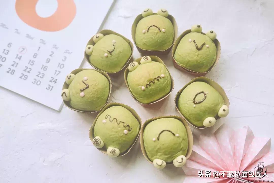 这是什么面包，可爱到要挤出屏幕了