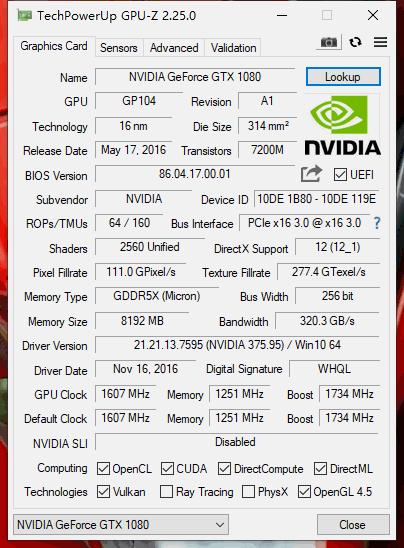 gtx1080鲁大师16万分,鲁大师18w显卡跑分什么水平