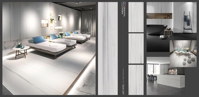 通体现代轻奢瓷砖设计,唐菲韵