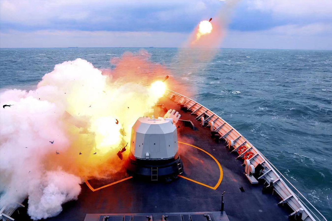 禁止驶入，中方演习开打！想在敏感问题上掀桌子，解放军绝不惯着