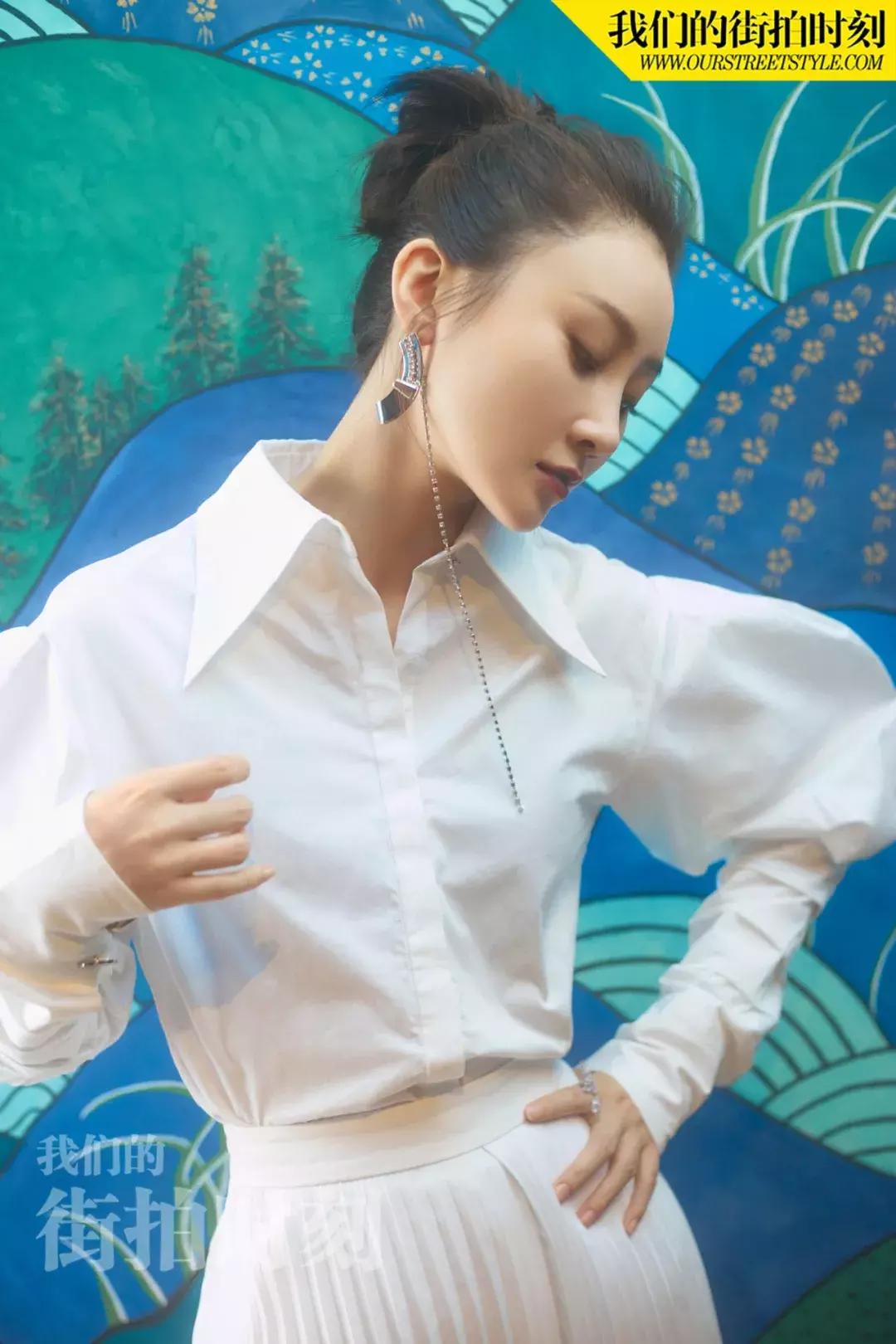 秦海璐夏季穿搭,秦海璐时尚穿搭