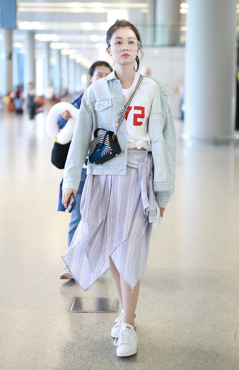 刘涛半身裙怎么搭配好看,刘涛半身裙怎么搭