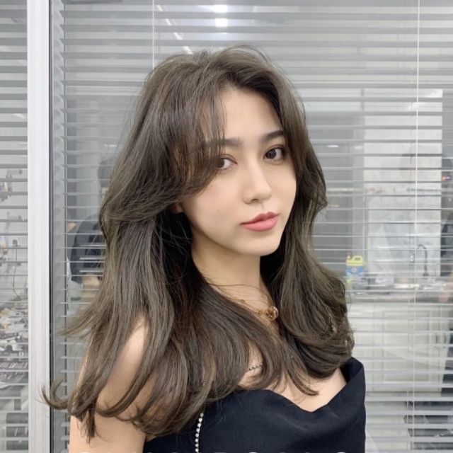 刘海发型推荐不挑脸型韩式,适合没有剪过刘海女生的刘海发型