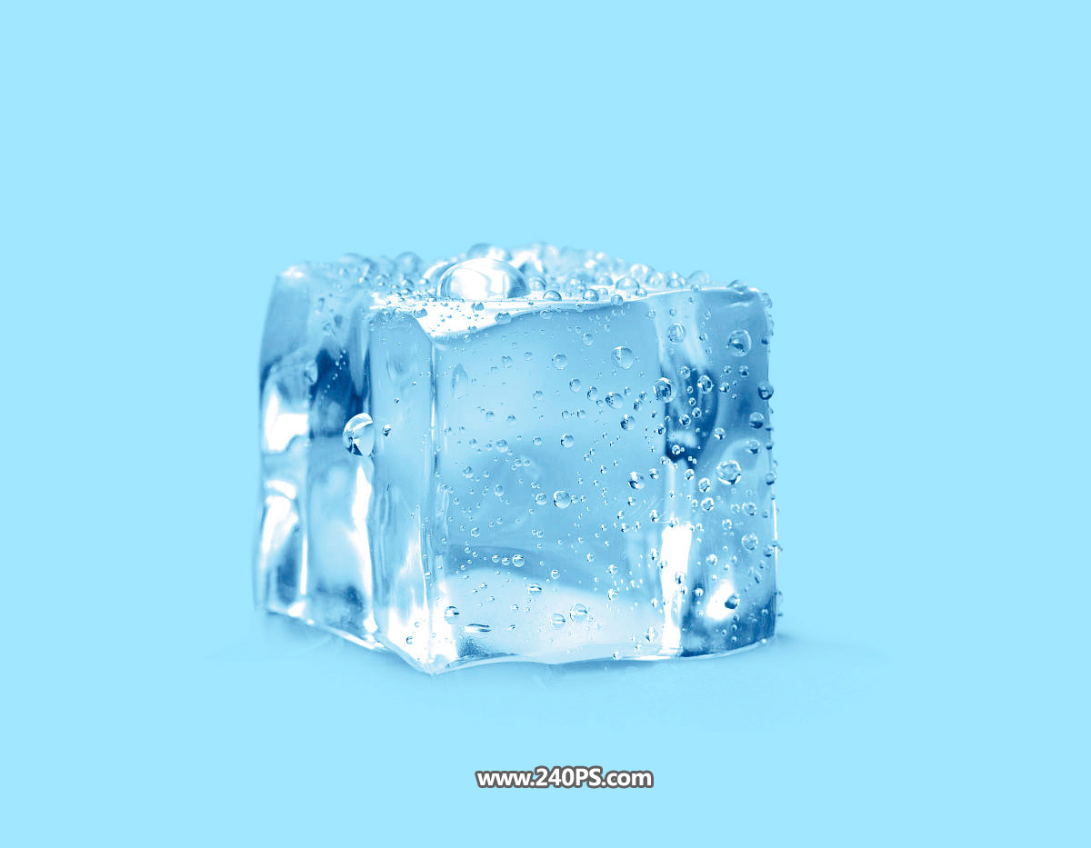 ps蒙版透明冰块教程,ps如何制作冰块效果
