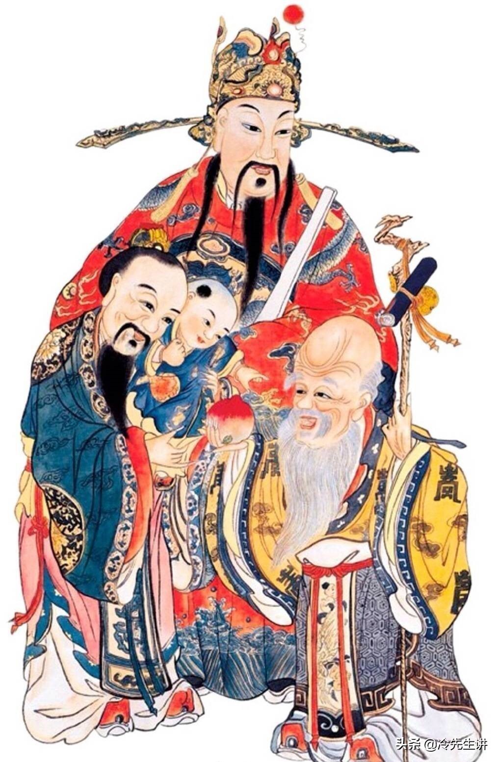 文武财神爷可以上下摆放吗,财神爷化形