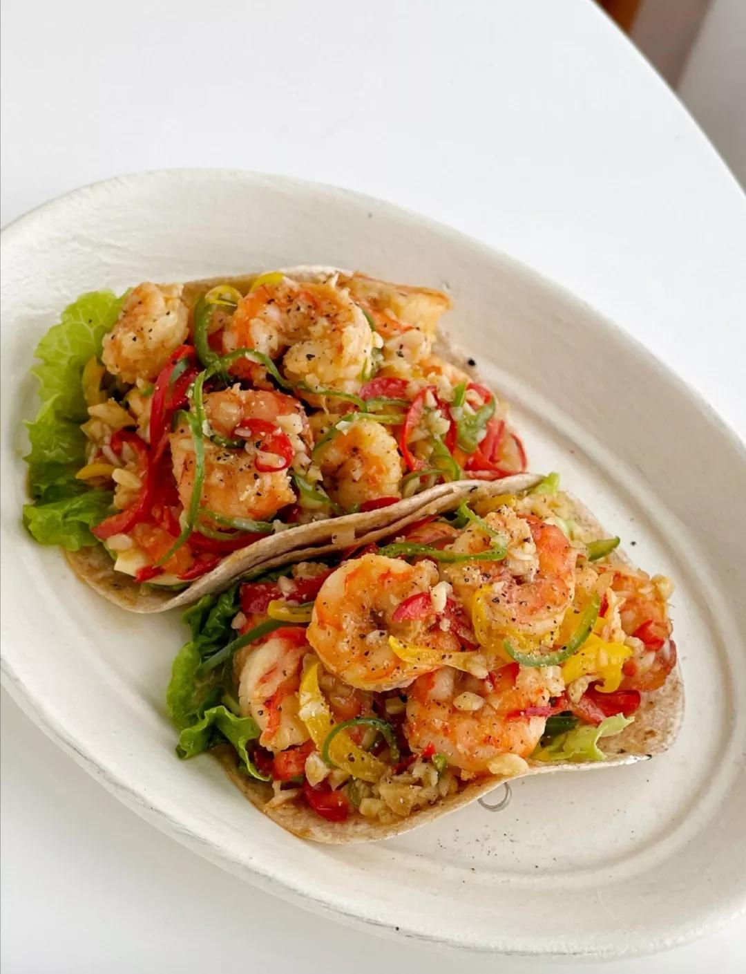 蒜香芝士奶油虾,铁板芝士虾仁