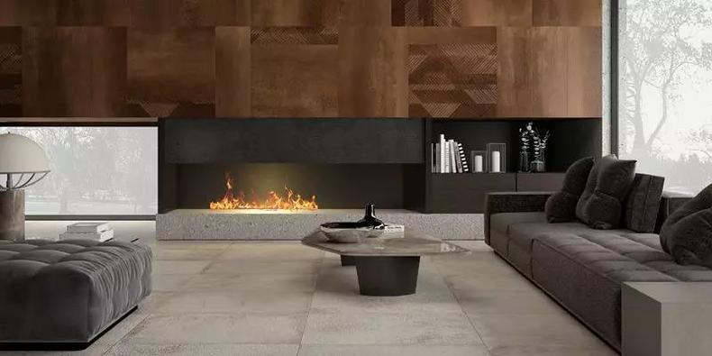 客厅沙发背景墙现代轻奢高级感,高级感装修电视背景墙小复式