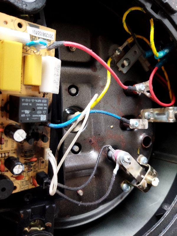 美的my-cs5021电压力锅维修故障大全,美的my12cs502a电压力锅黄灯闪