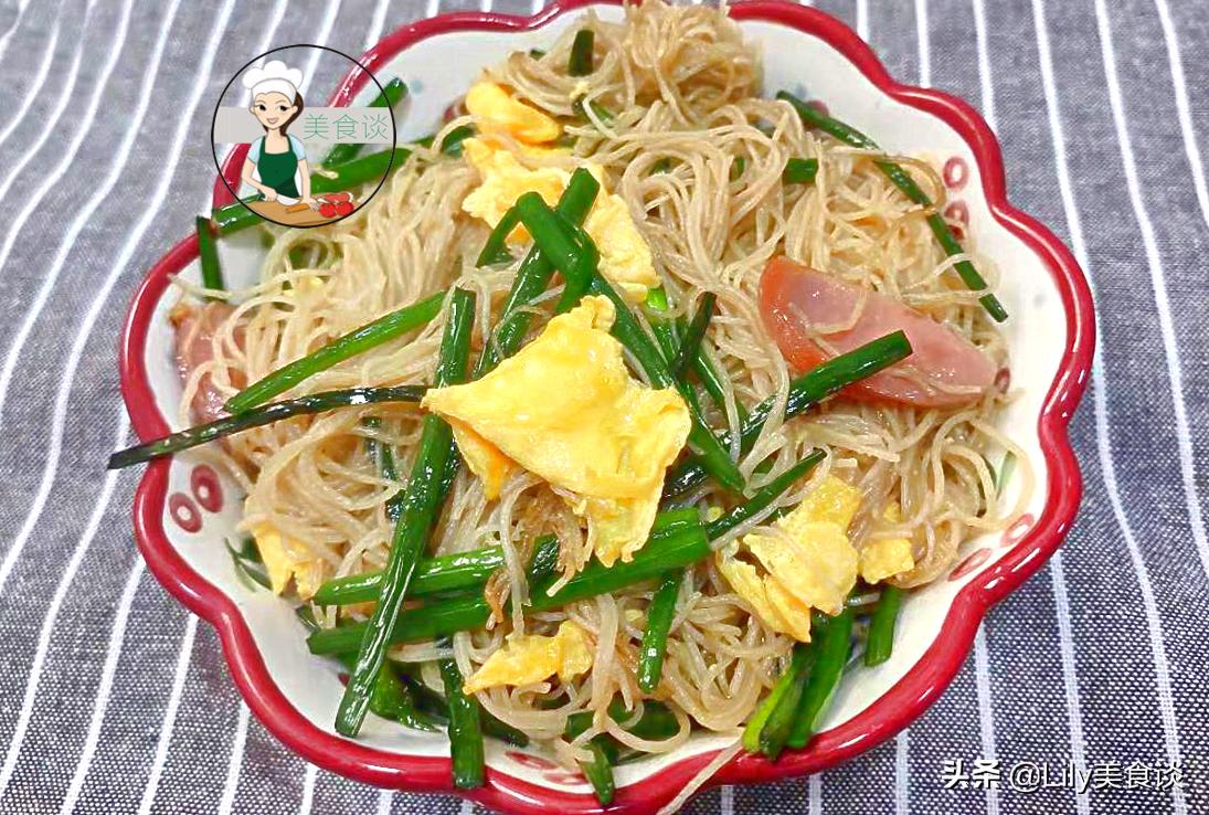 炒米粉直接下锅，大错特错！记住这三点，米粉不粘更有嚼劲，真香