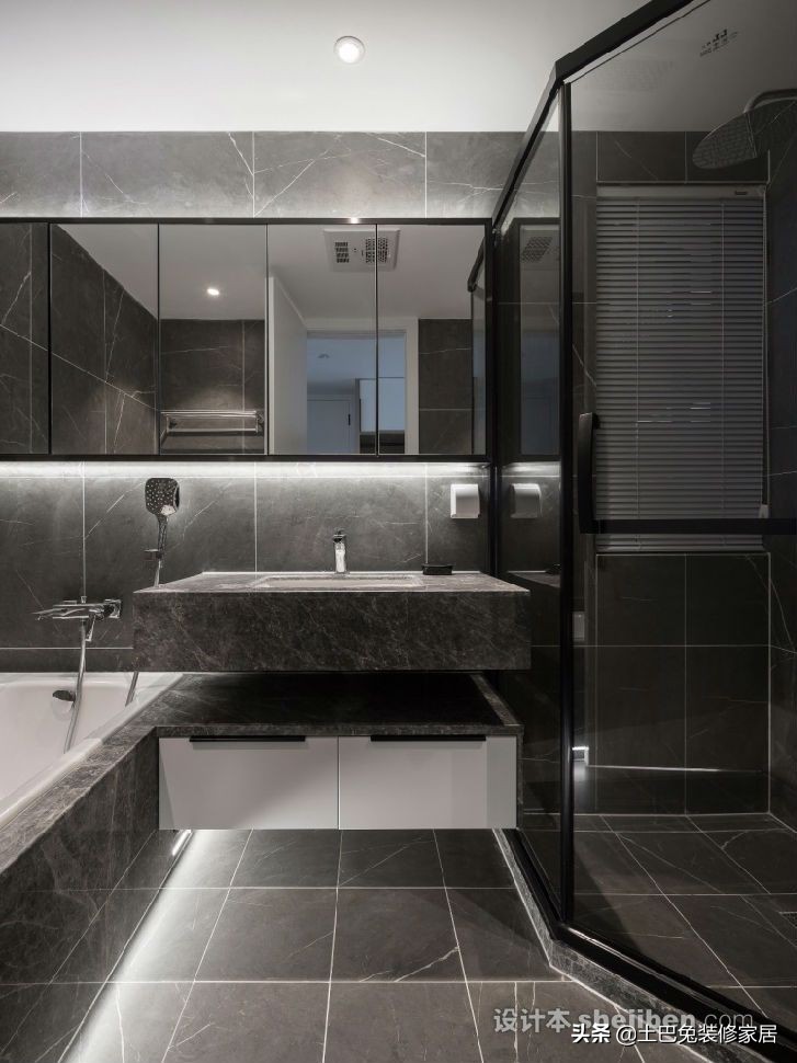 客厅隐形门装修效果图大全简约,小户型客厅隐形门设计太妙了