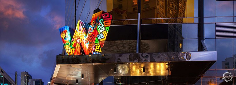 最炫中美浓郁色彩风——巴拿马WHotel设计