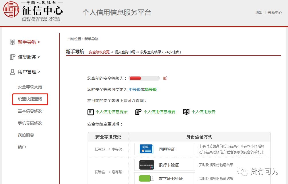 个人简版征信查询流程,个人征信报告网上查询和人行打印