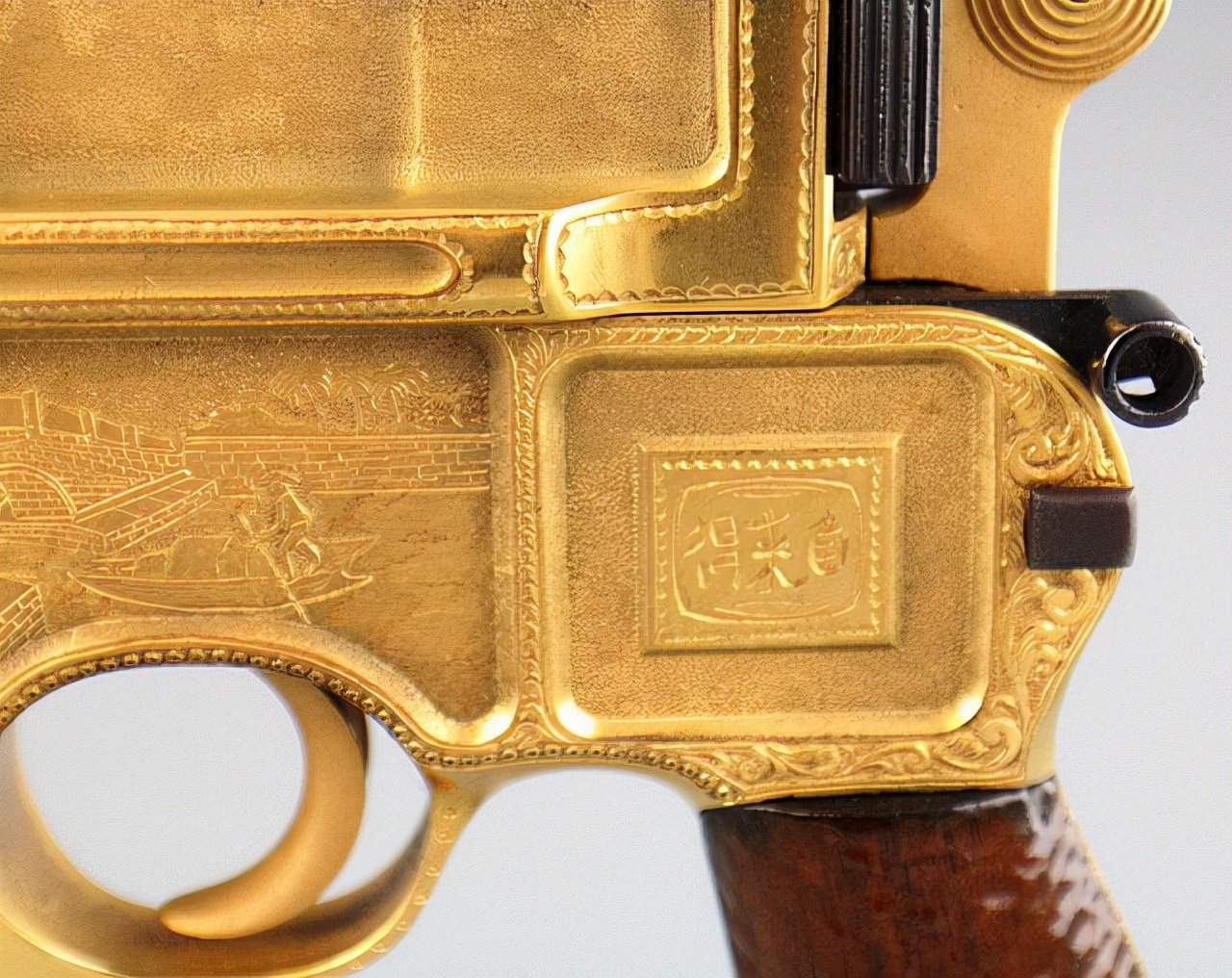 苏式驳壳枪,中国仿制的二十响驳壳枪