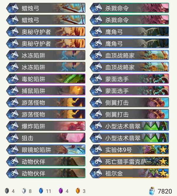新版本热门卡组,现版本比较厉害的卡组