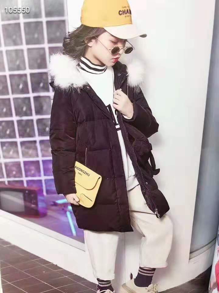 大风车小童加厚羽绒服,大牌尾货羽绒服童装