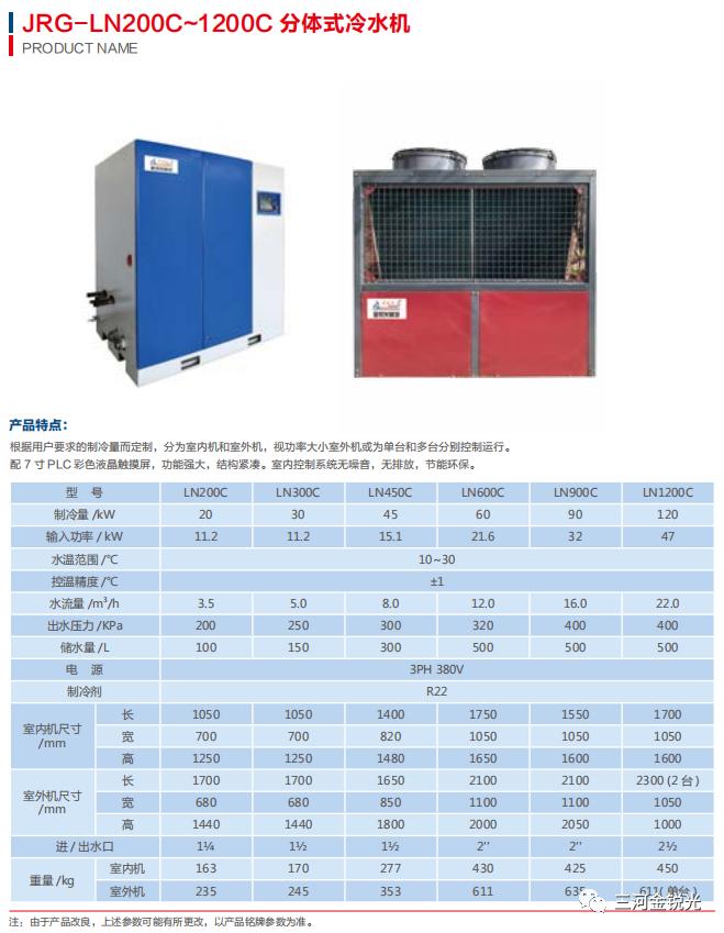 厦门水冷式冷水机组的选型,负10度冷水机组怎么选型