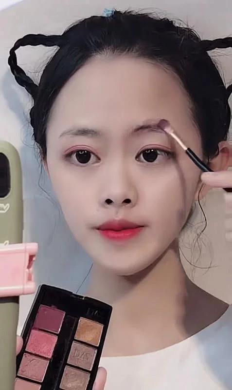 鞠婧祎小兔子化妆,鞠婧祎小鞠这什么神仙颜值