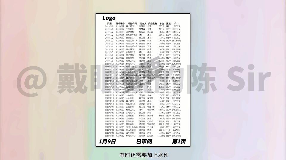 Excel可以在哪些地方设置页眉页脚,excel页眉页脚怎么设置图片和水印