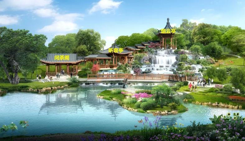 年底主体完工！一起到双流的这片“海”里品味三国文化