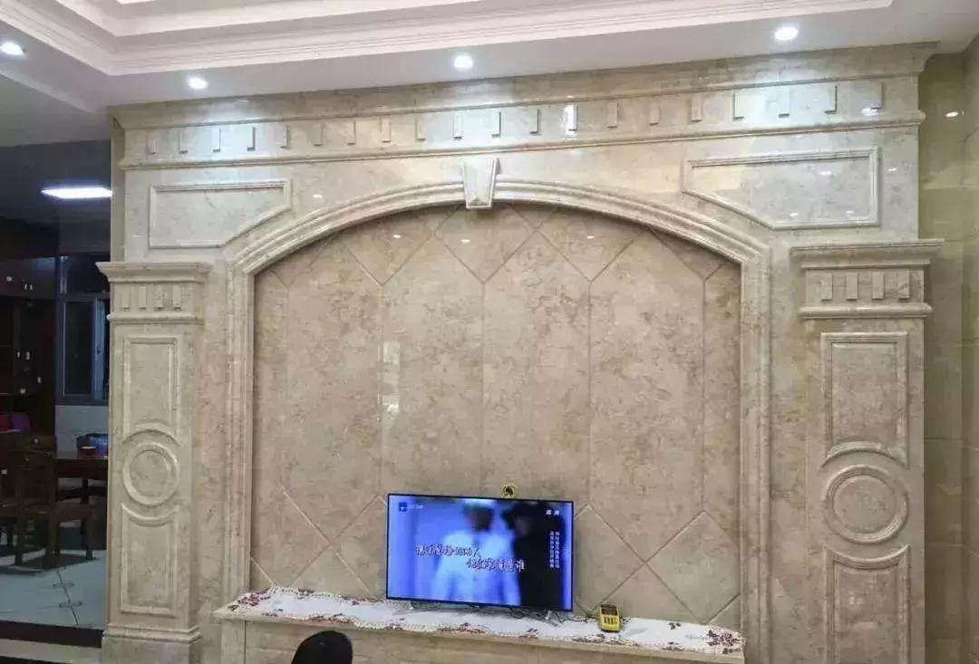 佛山石材欧式艺术背景墙,欧式客厅背景墙石材雕花装修