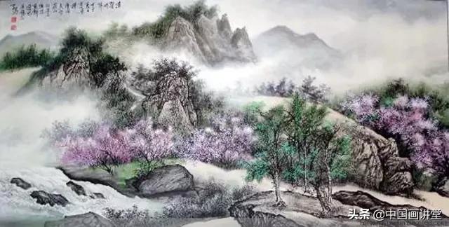 张利国画山水画欣赏,张富君山水画新作品图片
