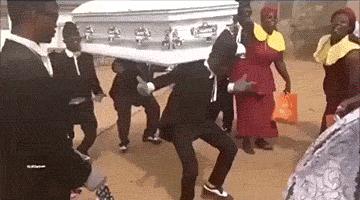 黑人抬棺魔性舞蹈爆红！1番话却矛盾：我最爱梅西巴萨主席很棒