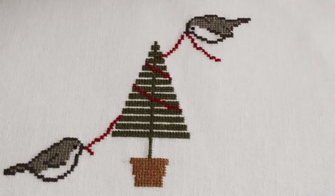 意大利设计师Luli的十字绣图纸及成品图片作品大全，编织也能用到