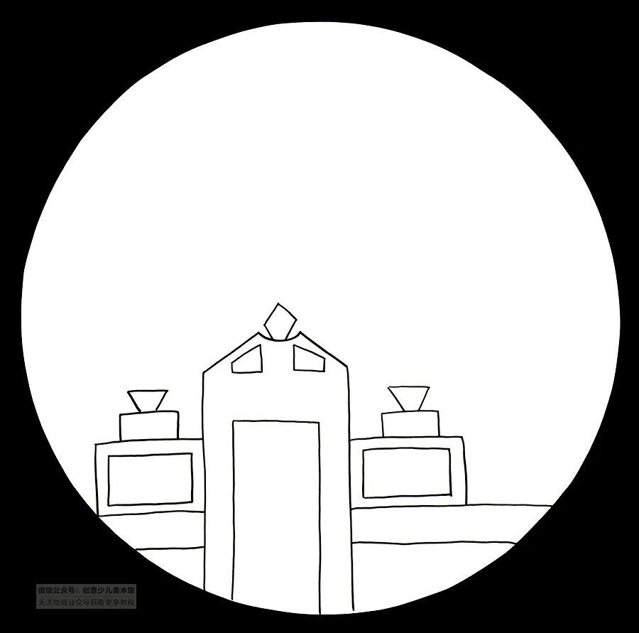 环球之旅创意画,环球之旅儿童画