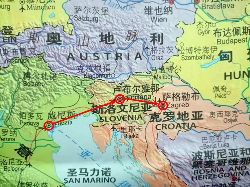 Day58：威尼斯→萨格勒布海一样蓝的有轨电车