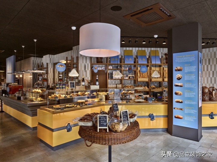 100平面包店面设计装修效果图,法式店面设计装修效果图
