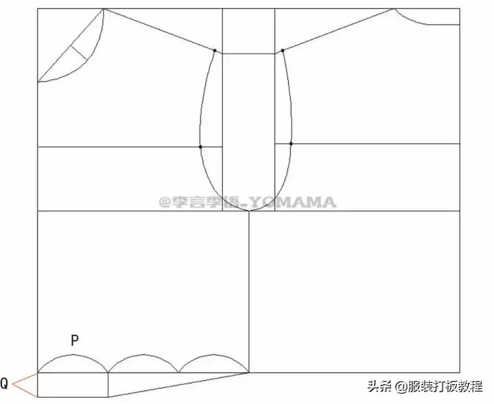 童装上衣原型打版视频基础教程,童装服装制版入门基础教程