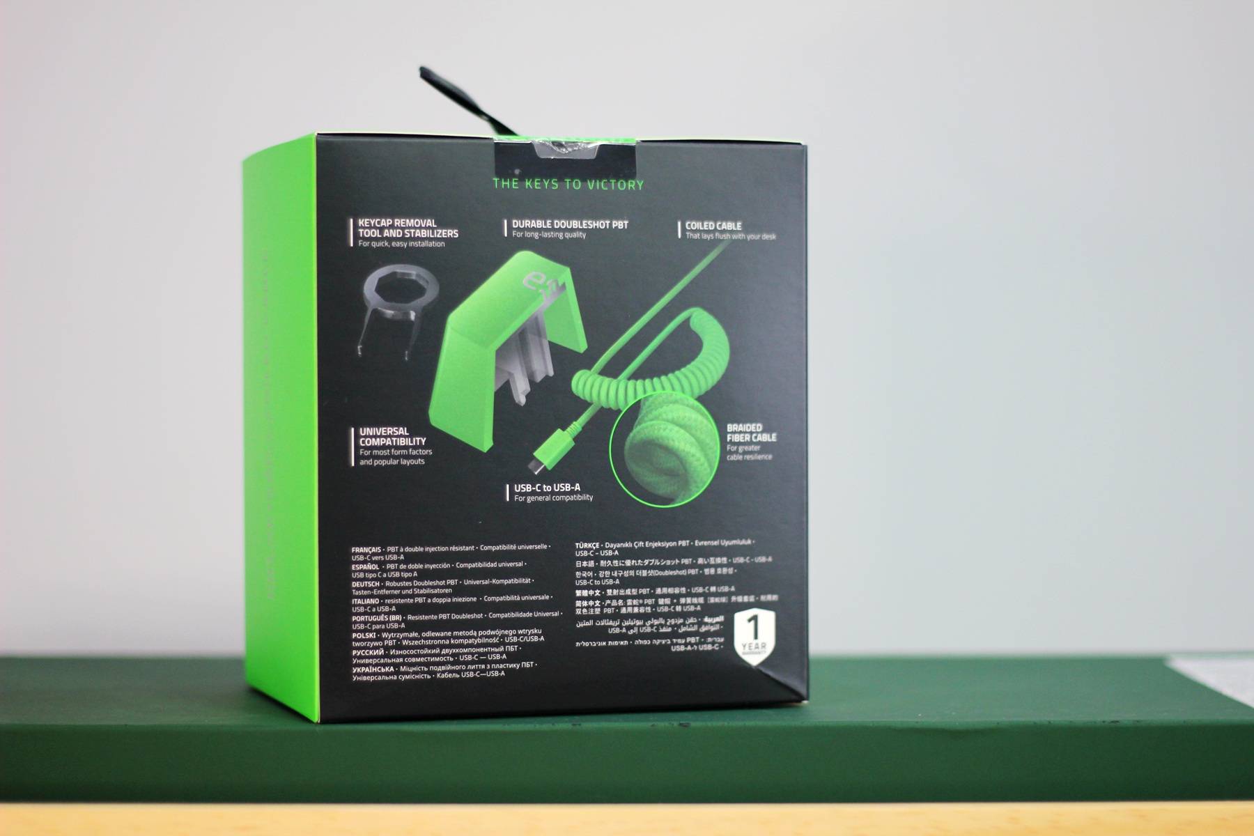 雷蛇键盘高级效果分享,雷蛇单手键盘改造