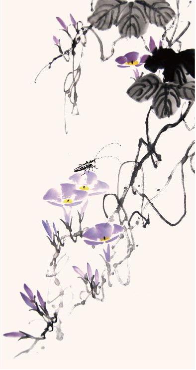 天牛写意画法步骤图,纯干货3分钟学画写意天牛和瓢虫