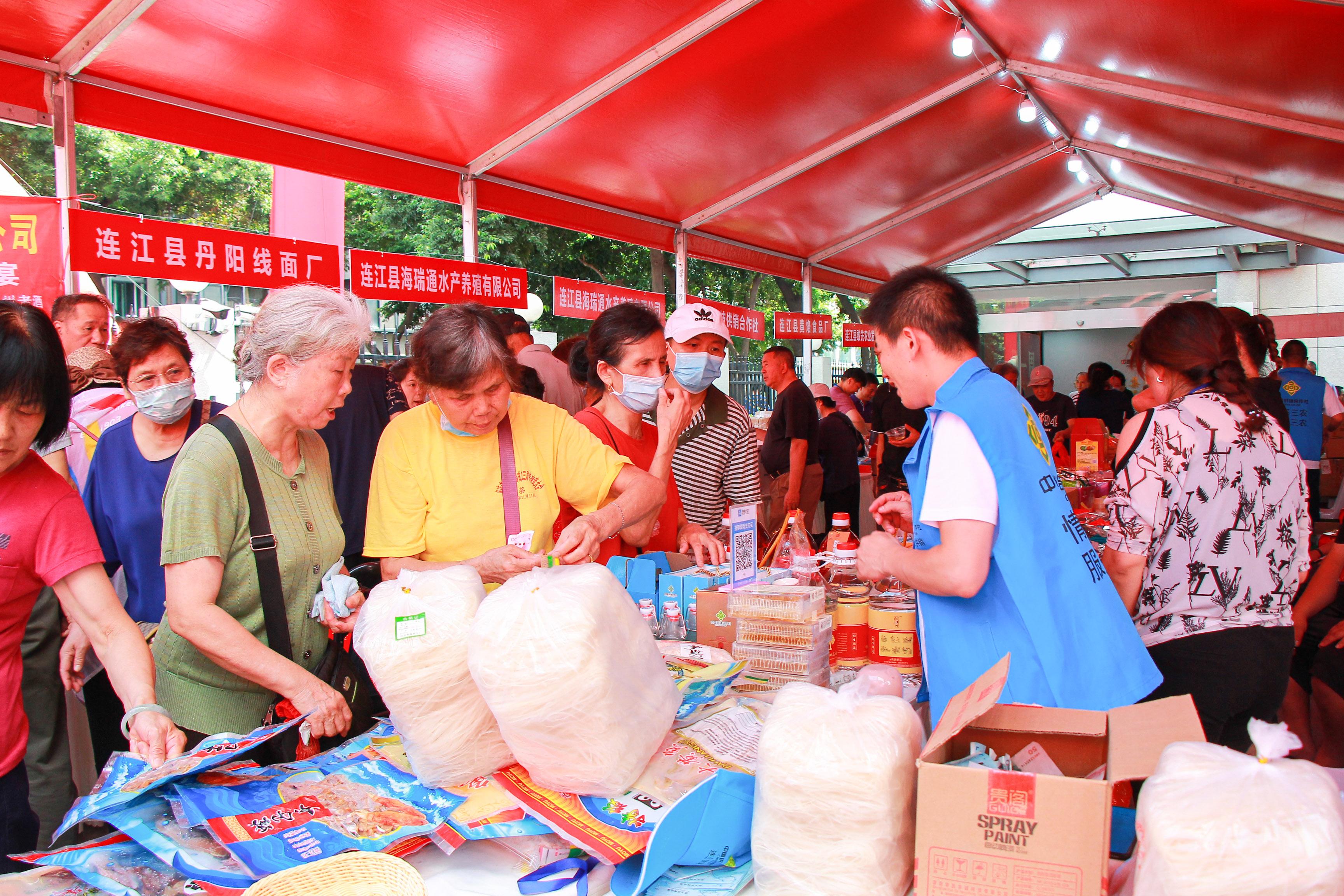 “一县一周特产惠农”福州,连江、长乐专场燃爆端午