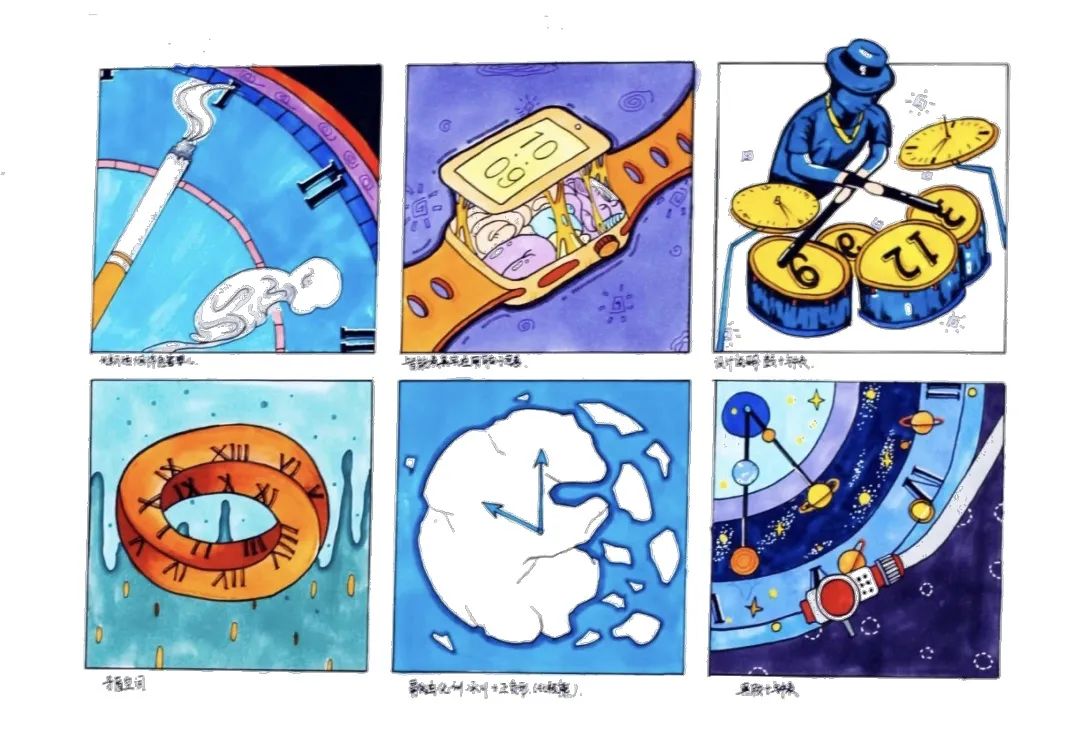 头脑风暴的创意画,手绘头脑风暴画法