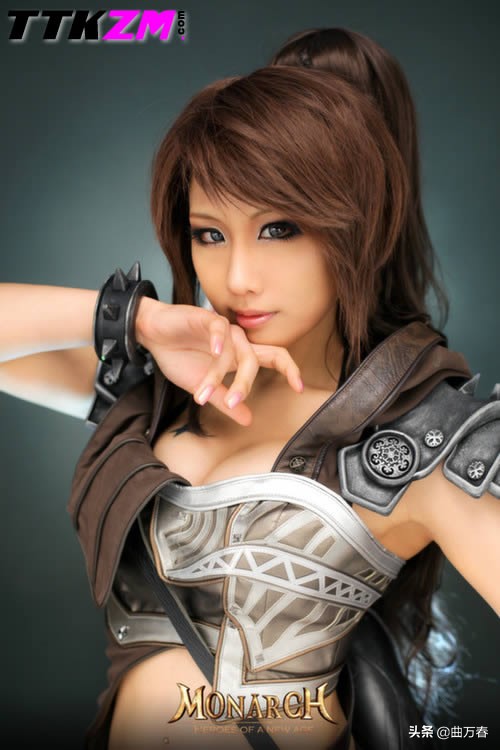 恶魔战士女王蜂cosplay,赛博朋克面罩女cosplay