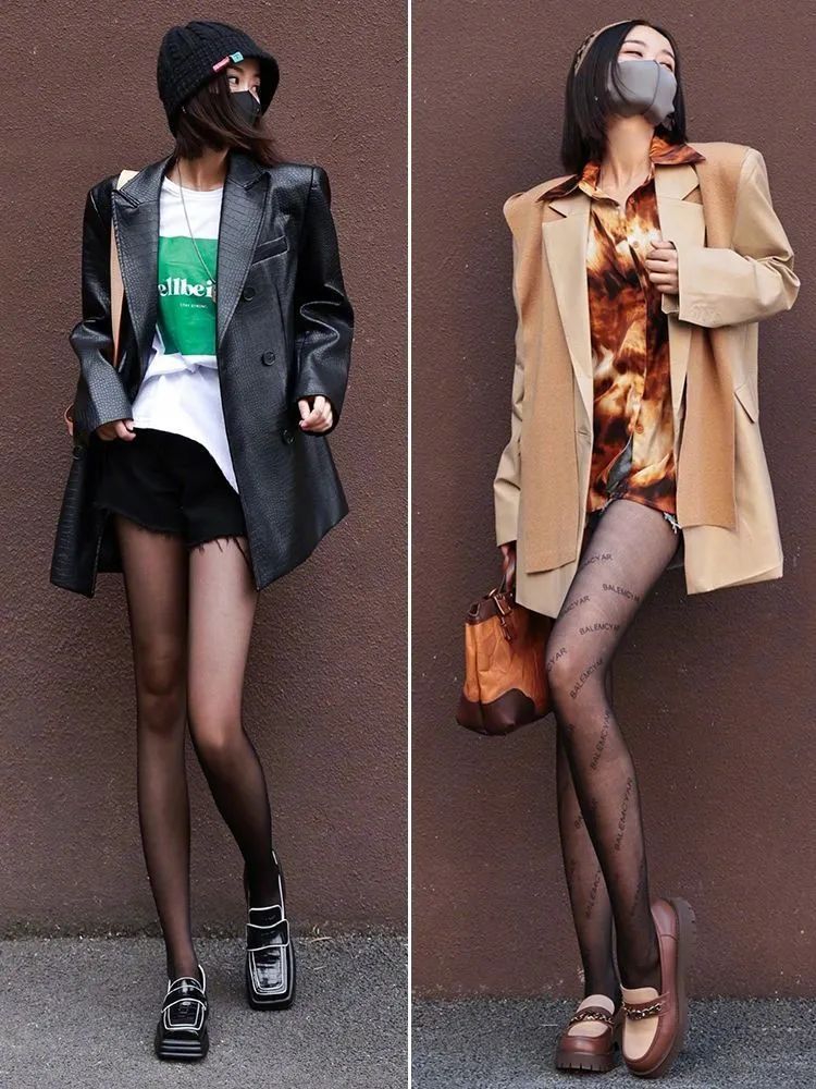 20套气质且不俗气的黑丝穿搭,性感高级不艳俗,这样穿也太好看了吧