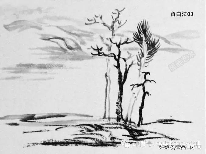 山水画教程水粉画,山水画教程水墨山水画