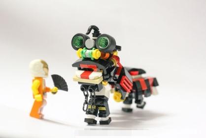 乐高再现中国非遗文化：舞狮还有南北之分？